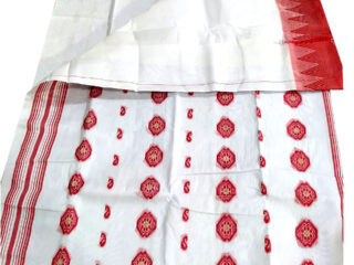 পিউর কটন টাঙ্গাইল শাড়ি – হ্যান্ডমেড- Tangail tater sharee pure cotton