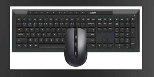 Rapoo 8210M Multi-mode Keyboard & Mouse Combo