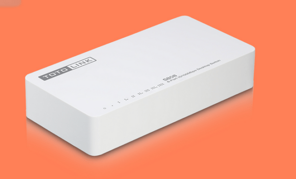 Totolink S808 8-Port 10100Mbps Desktop Switch