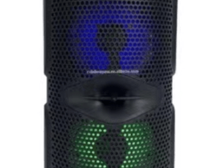 BT-1557 Karaoke Stereo Dual Portable Wireless Bluetooth Speaker