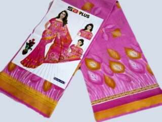 Desi Cotton print Shari