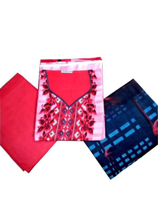 Malhar Digital printed cotton Three Piece